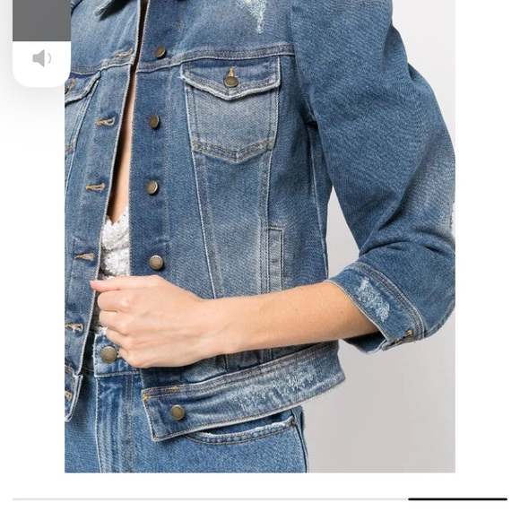 ****SOLD****Retrofete Denim Jacket size S Made in Italy - Picture 4 of 12